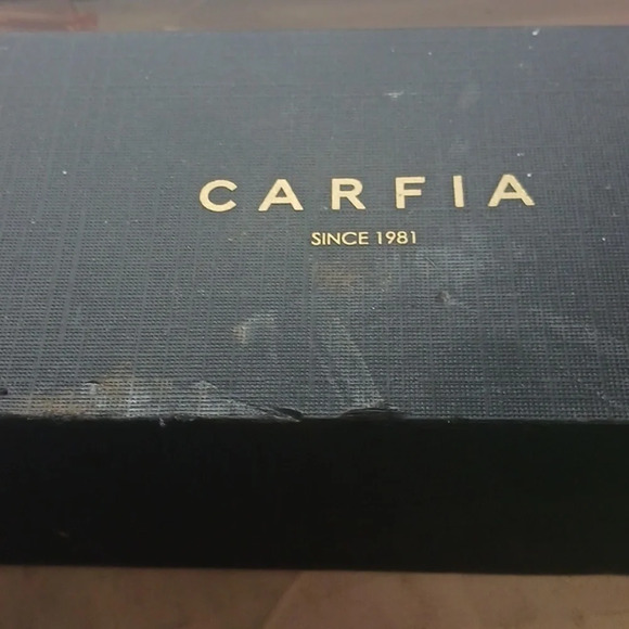 NWT WOMEN\'S CARFIA SUNGLASSES CA5288 Clear rose gold